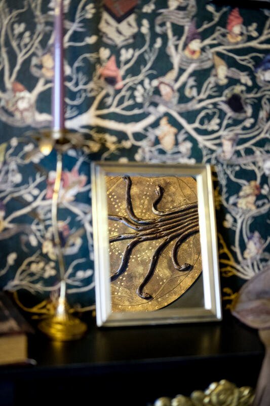 Le miroir — La Chambre du Sorcier, logement près du Mont Saint-Michel
