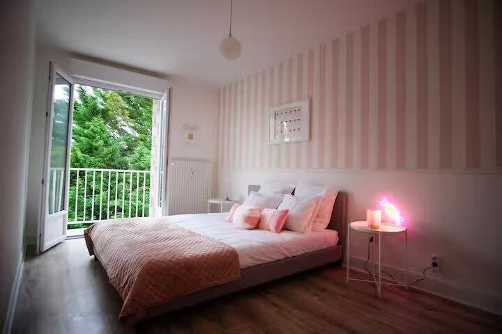 Chambre Bonbon — Le Bonbon, logement près du Mont Saint-Michel