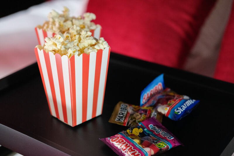 Pop-corn — Le Cinéma, logement près du Mont Saint-Michel